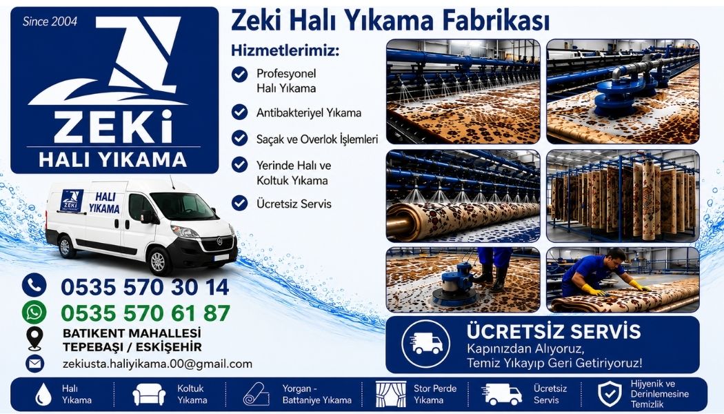 TEPEBAŞI BATIKENT MAHALLESİ HALI YIKAMA VE ENDÜSTRİYEL DEZENFEKSİYON TEKNOLOJİLERİ